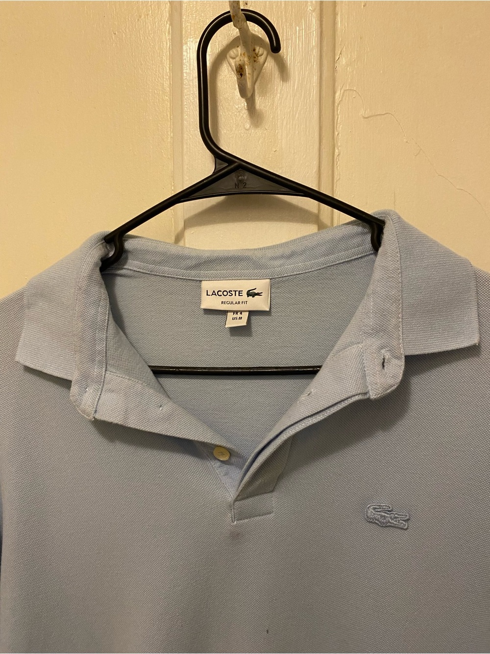 Lacoste Men's Regular Fit Light Blue Classic Polo Shirt Short Sleeve Size
Medium - Picture 3 of 11